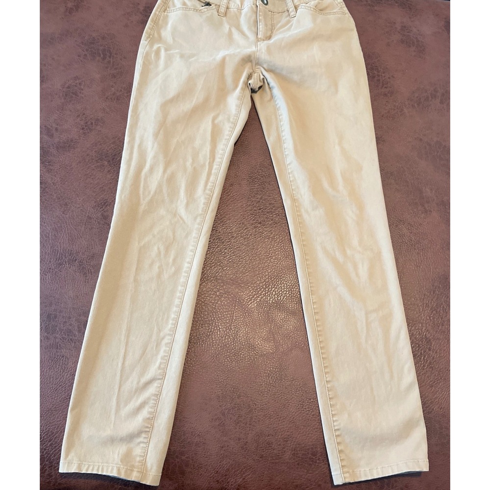 Lauren Ralph Lauren Women Khaki Twill Straight Leg Pants‎ Size 2